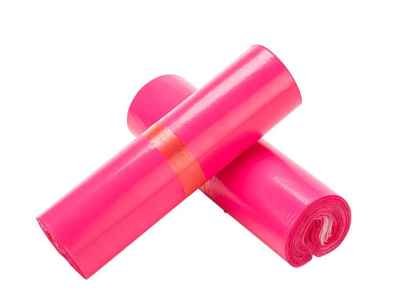 临猗玫红色快递袋-02